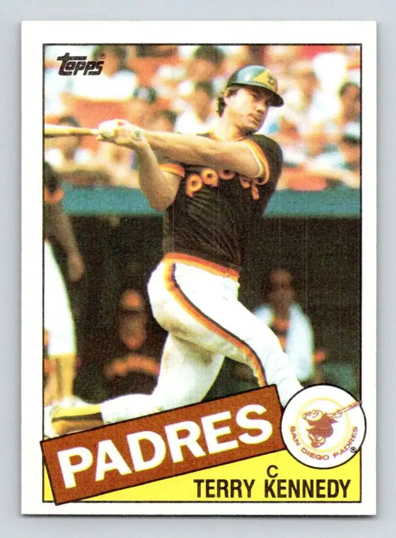 1985 Topps #635 Terry Kennedy EX Excellent San Diego Padres Baseball Card - Baseball Card Single