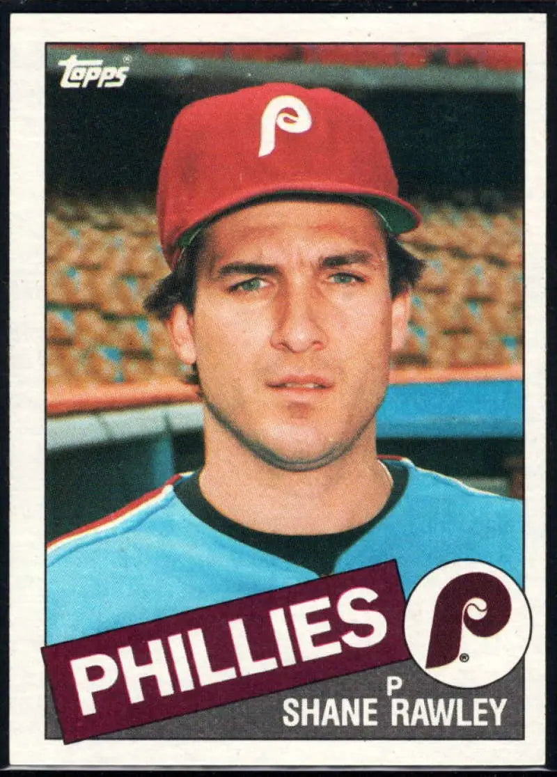 1985 Topps #636 Shane Rawley EX Excellent Philadelphia Phillies Baseball Card - Baseball Card Single
