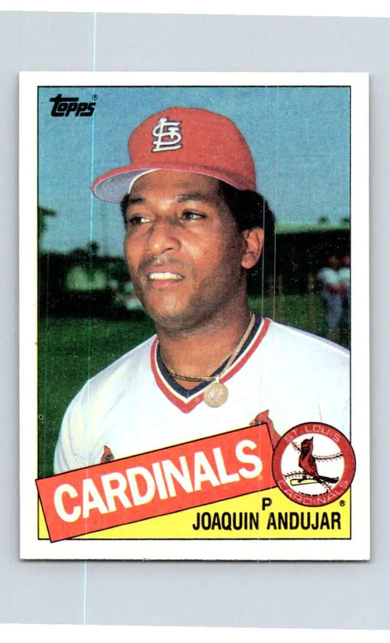 1985 Topps #655 Joaquin Andujar EX Excellent St. Louis Cardinals Baseball Card - Baseball Card Single