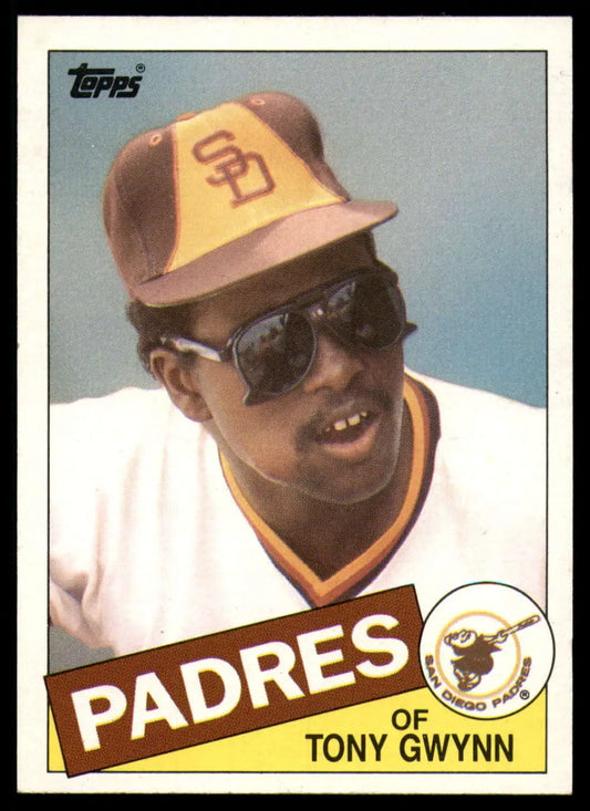 1985 Topps #660 Tony Gwynn EX Excellent San Diego Padres Baseball Card - Baseball Card Single