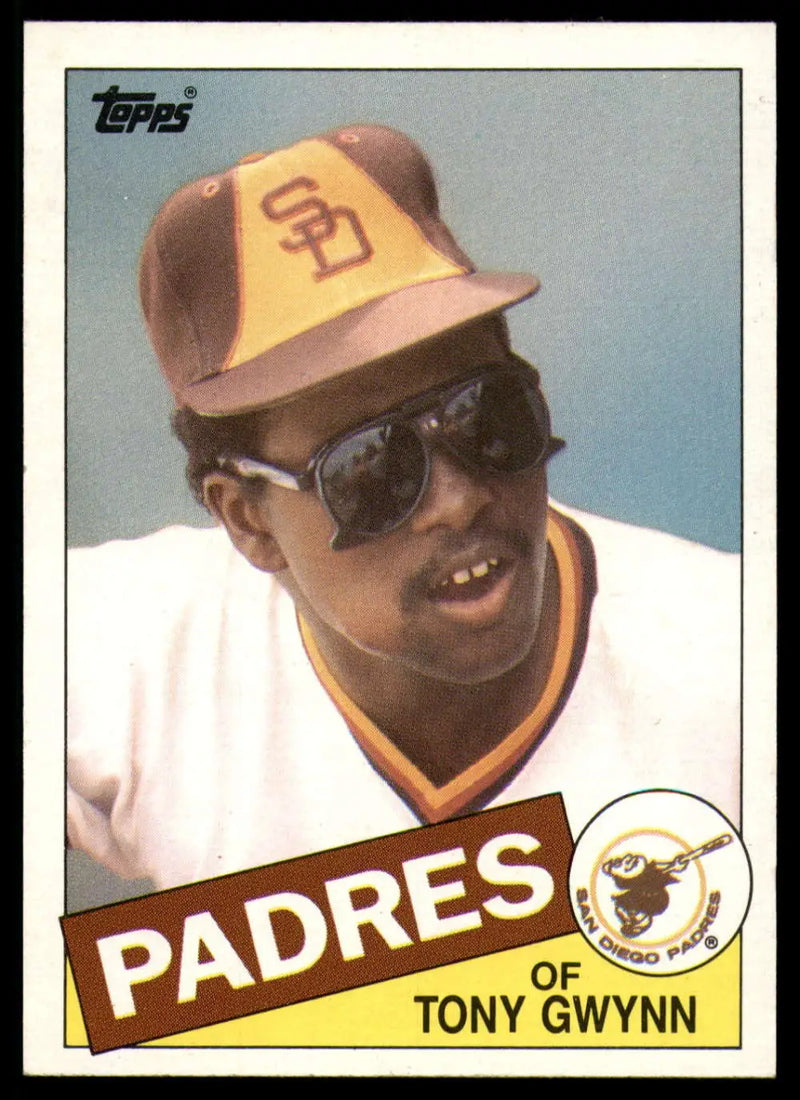 1985 Topps #660 Tony Gwynn EX Excellent San Diego Padres Baseball Card - Baseball Card Single