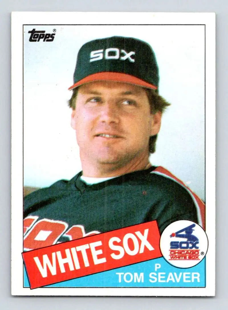 1985 Topps #670 Tom Seaver EX Excellent Chicago White Sox Baseball Card - Baseball Card Single