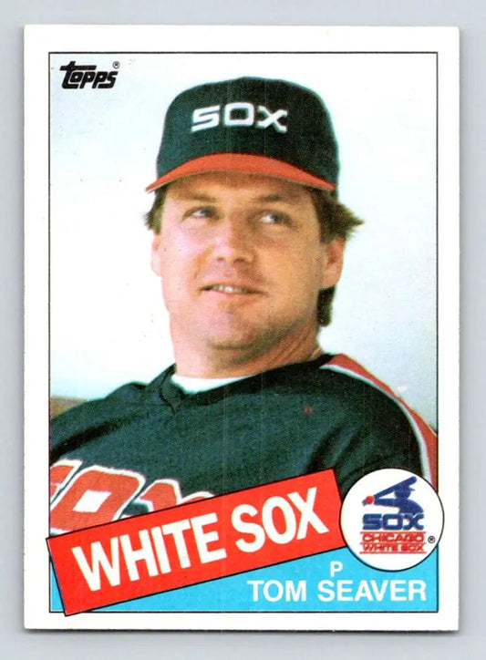 1985 Topps #670 Tom Seaver EX Excellent Chicago White Sox Baseball Card - Baseball Card Single