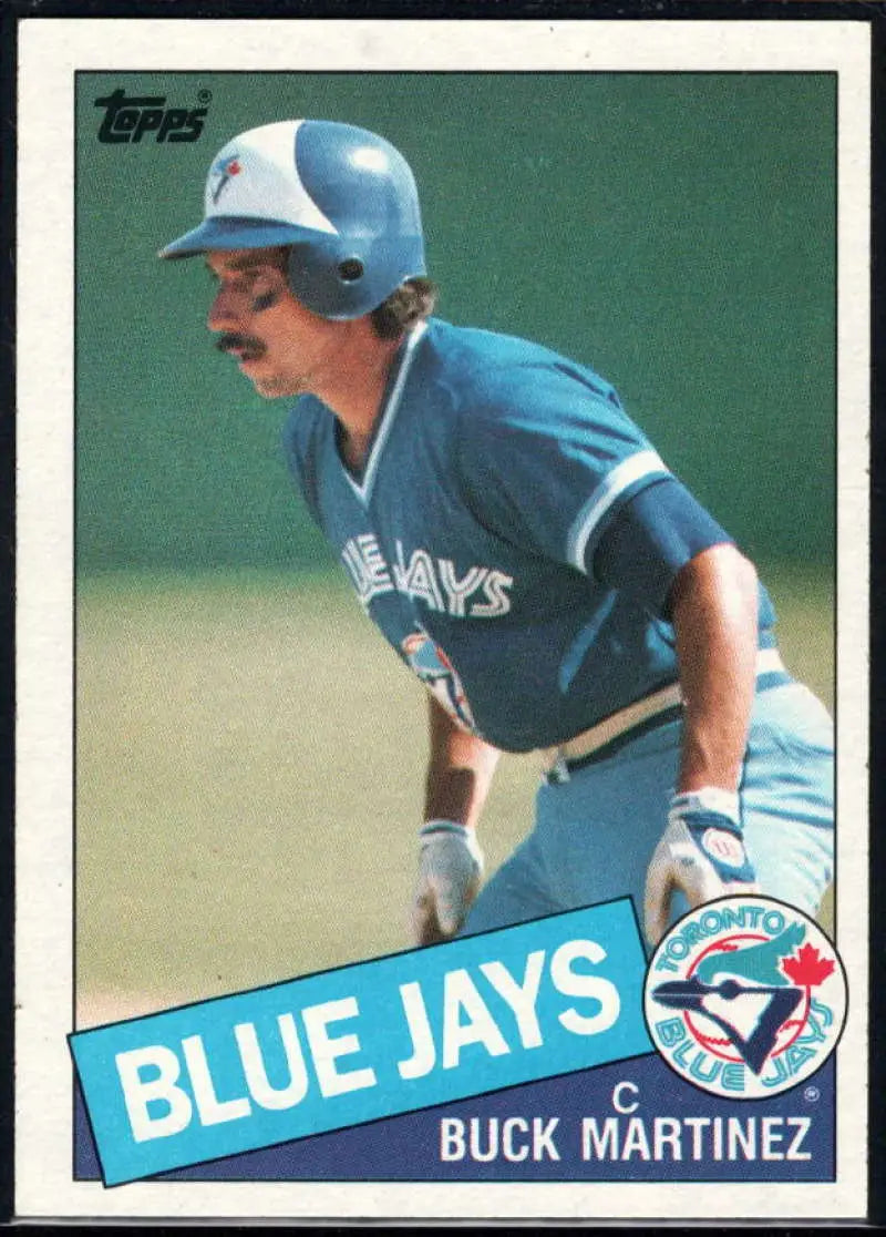 1985 Topps #673 Buck Martinez EX Excellent Toronto Blue Jays Baseball Card - Baseball Card Single