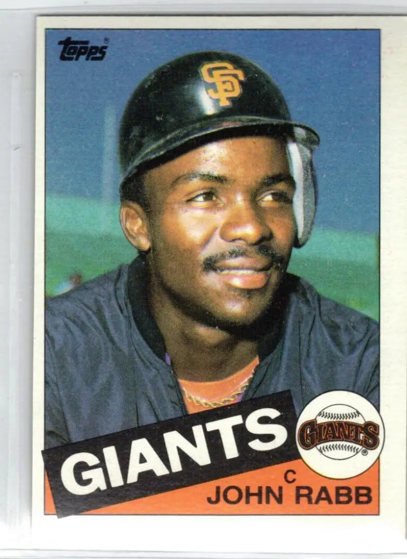 1985 Topps #696 John Rabb EX Excellent San Francisco Giants Baseball Card - Baseball Card Single