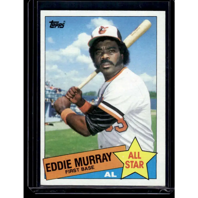 1985 Topps #701 Eddie Murray EX Baltimore Orioles Baseball Card - Baseball Card Single
