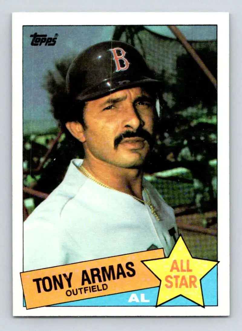 1985 Topps #707 Tony Armas EX Excellent Boston Red Sox Baseball Card - Baseball Card Single