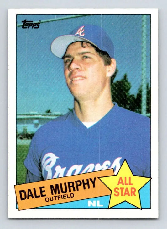 1985 Topps #716 Dale Murphy EX Excellent Atlanta Braves Baseball Card - Baseball Card Single