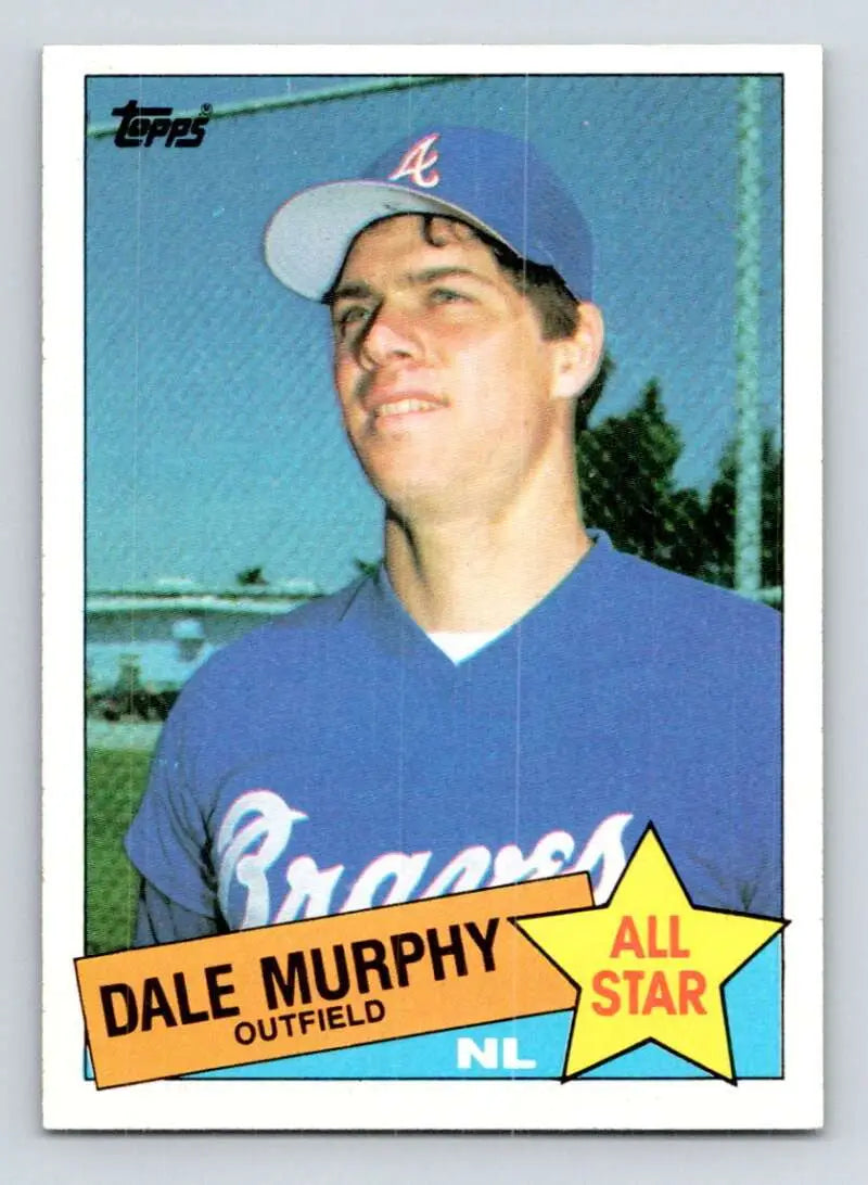 1985 Topps #716 Dale Murphy EX Excellent Atlanta Braves Baseball Card - Baseball Card Single