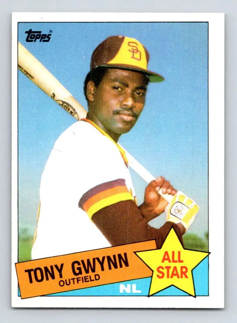 1985 Topps #717 Tony Gwynn EX Excellent San Diego Padres Baseball Card - Baseball Card Single