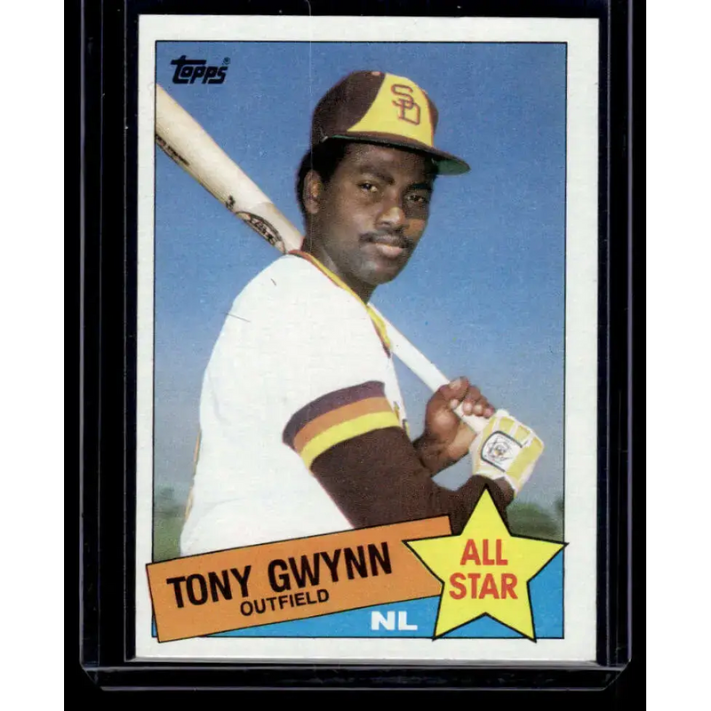 1985 Topps #717 Tony Gwynn VG San Diego Padres Baseball Card - Baseball Card Single
