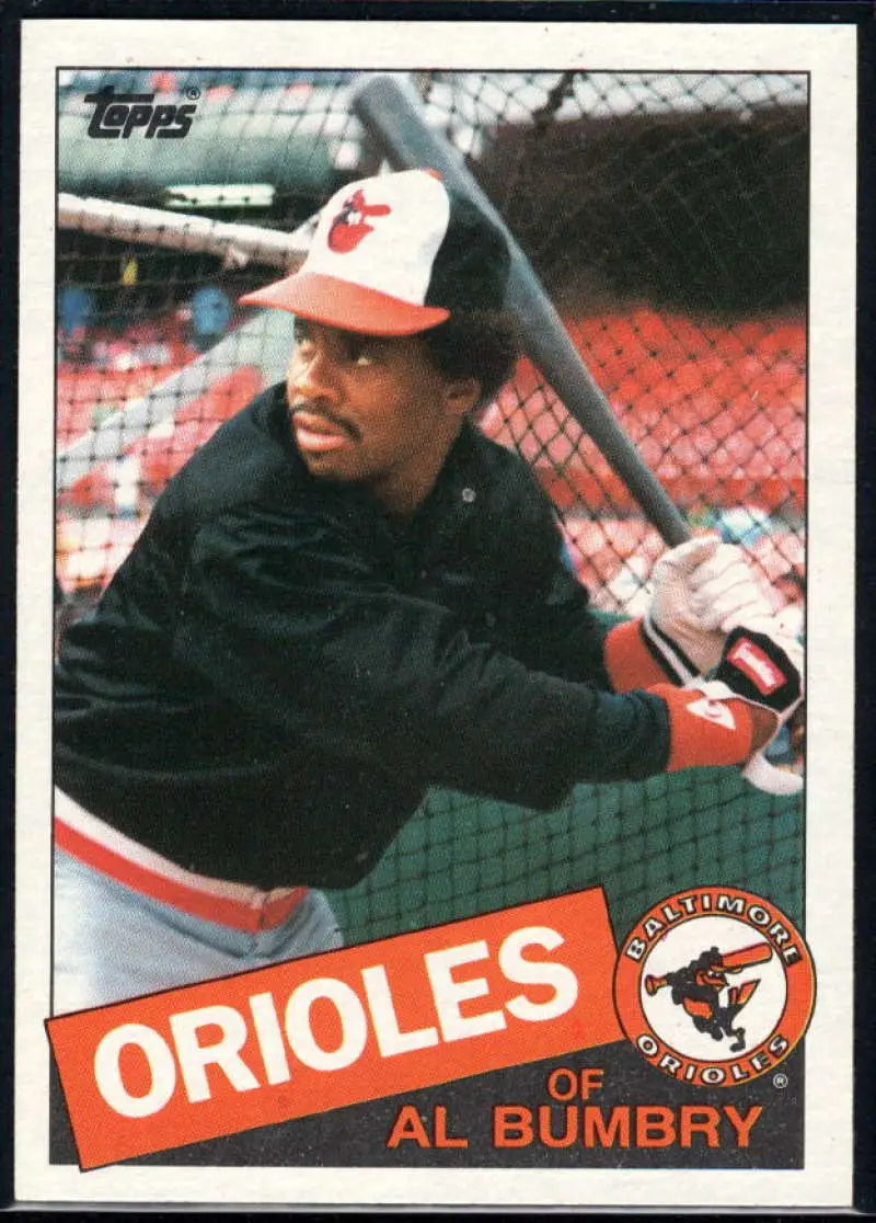 1985 Topps #726 Al Bumbry EX Excellent Baltimore Orioles Baseball Card - Baseball Card Single