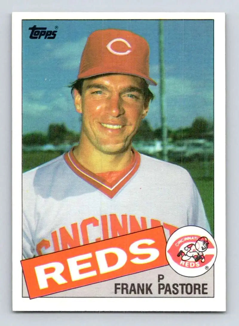 1985 Topps #727 Frank Pastore EX Excellent Cincinnati Reds Baseball Card - Baseball Card Single