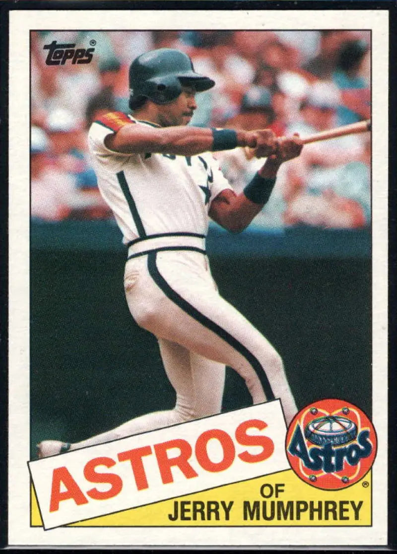 1985 Topps #736 Jerry Mumphrey EX Excellent Houston Astros Baseball Card - Baseball Card Single