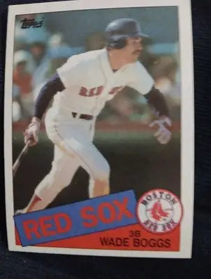 1985 Topps - Wade Boggs #350. Boston Red Sox. EX-NRMT - Baseball Card Single