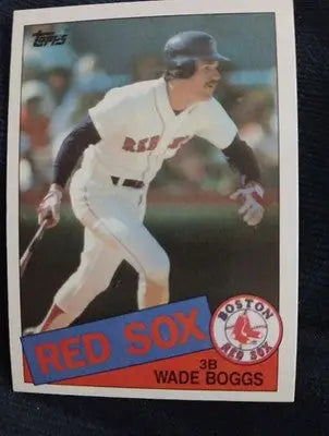 1985 Topps - Wade Boggs #350. Boston Red Sox. EX-NRMT - Baseball Card Single