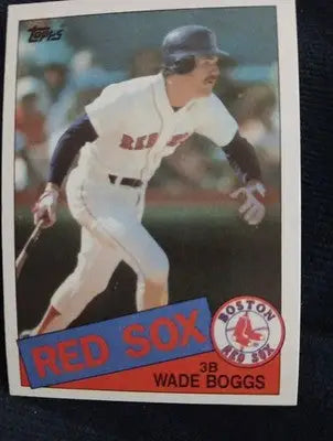 1985 Topps - Wade Boggs #350. Boston Red Sox. EX-NRMT - Baseball Card Single