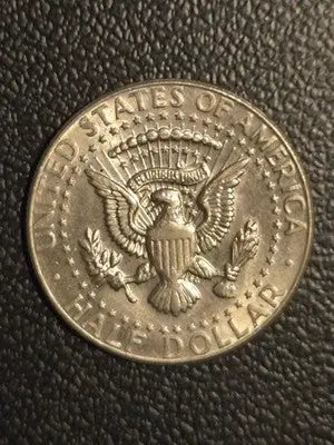 1985 USA 50 Cent Coin - 91.67% Nickel Very Fine Condition Collectible