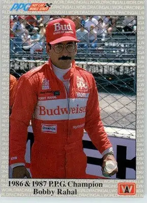 1986 & 1987 P.P.G. Champion Bobby Rahal - 1991 All World - #97 - Racing - Racing Card Single