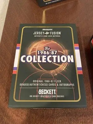 1986-87 Fleer Wayman Tisdale #113 RC BECKETT AUTHENTIC GAME USED JERSEY CARD - Basketball Card Single