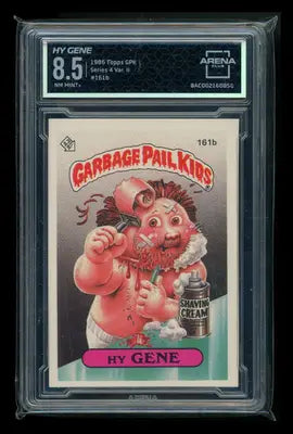 1986 Garbage Pail Kids Hy Gene #161b Arena Club 8.5