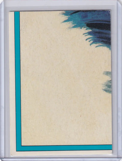 Trading card back from Garbage Pail Kids Series featuring 107a Totem Paula