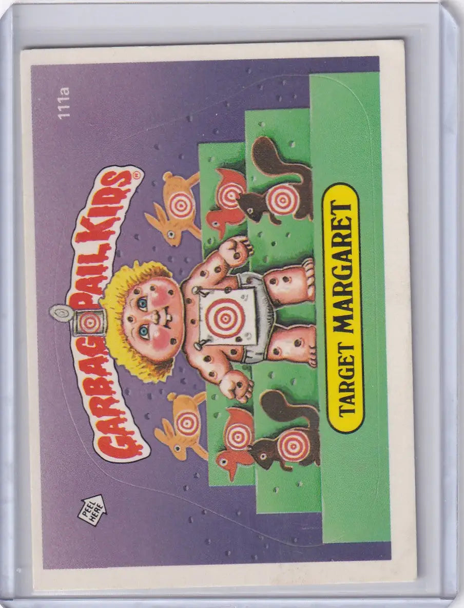 Garbage Pail Kids Series 3 111a Target Margaret trading card displayed in product image
