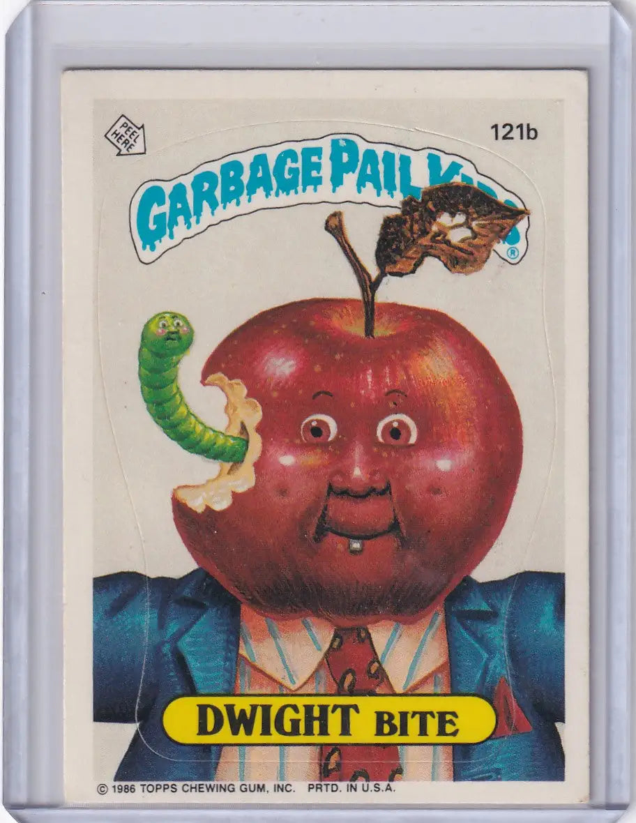 Garbage Pail Kids trading card 121b Dwight Bite from Series 3 for collectors