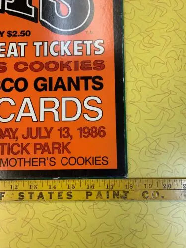 Vintage baseball poster featuring Jose Canseco in 1986 Store Display for trading cards