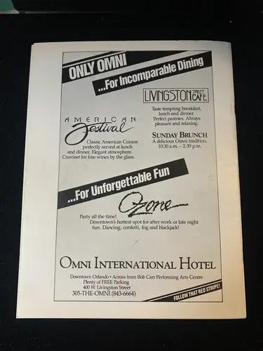 1986 Orlando Baseball Old-Timers Game Auto Program Tiant Cepeda Oliva 30 + Sig JSA