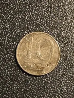 1986 Poland 10 Złotych Coin Very Good Condition