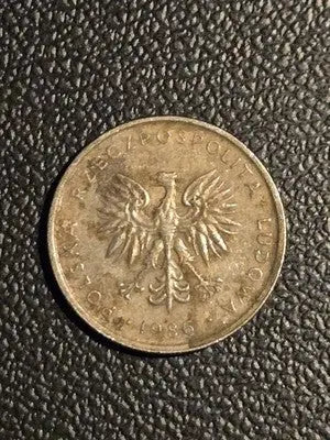 1986 Poland 10 Złotych Coin Very Good Condition