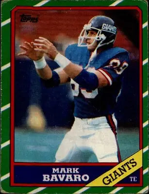 1986 Topps #144 Mark Bavaro Rookie Rookie - Football Card Single