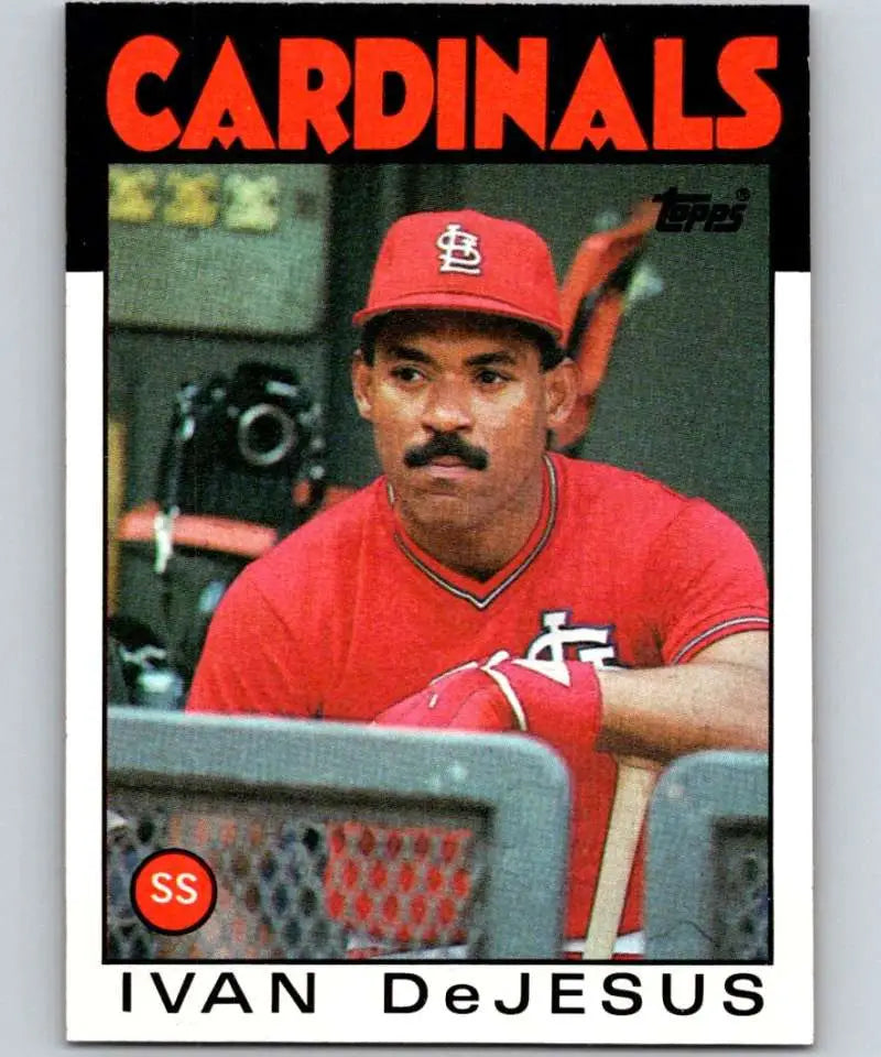 1986 Topps #179 Stew Cliburn EX Excellent RC Rookie California Angels Baseball Card - Baseball Card Single