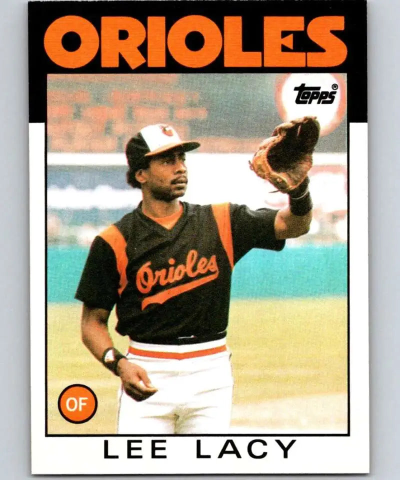 1986 Topps #226 Lee Lacy EX Excellent Baltimore Orioles Baseball Card - Baseball Card Single