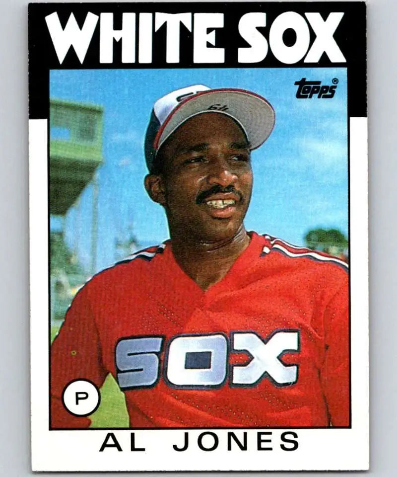 1986 Topps #227 Al Jones EX Excellent Chicago White Sox Baseball Card - Baseball Card Single