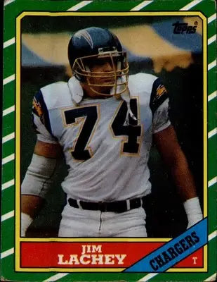1986 Topps #238 Jim Lachey Rookie Rookie - Football Card Single
