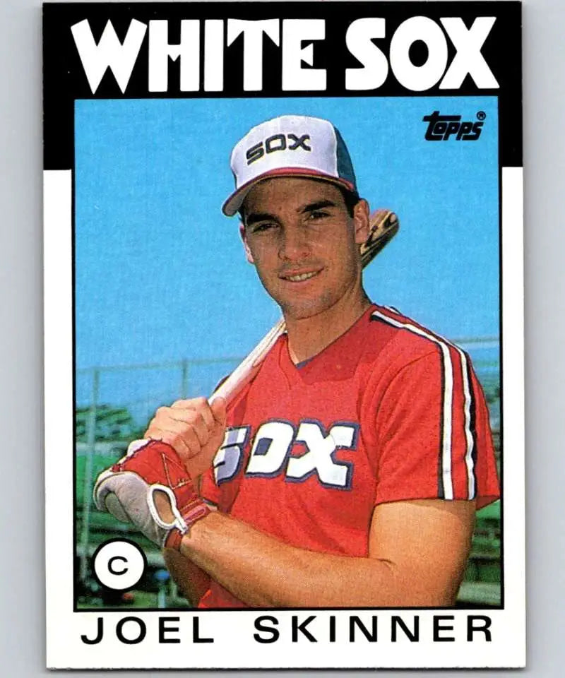 1986 Topps #239 Joel Skinner EX Excellent Chicago White Sox Baseball Card - Baseball Card Single