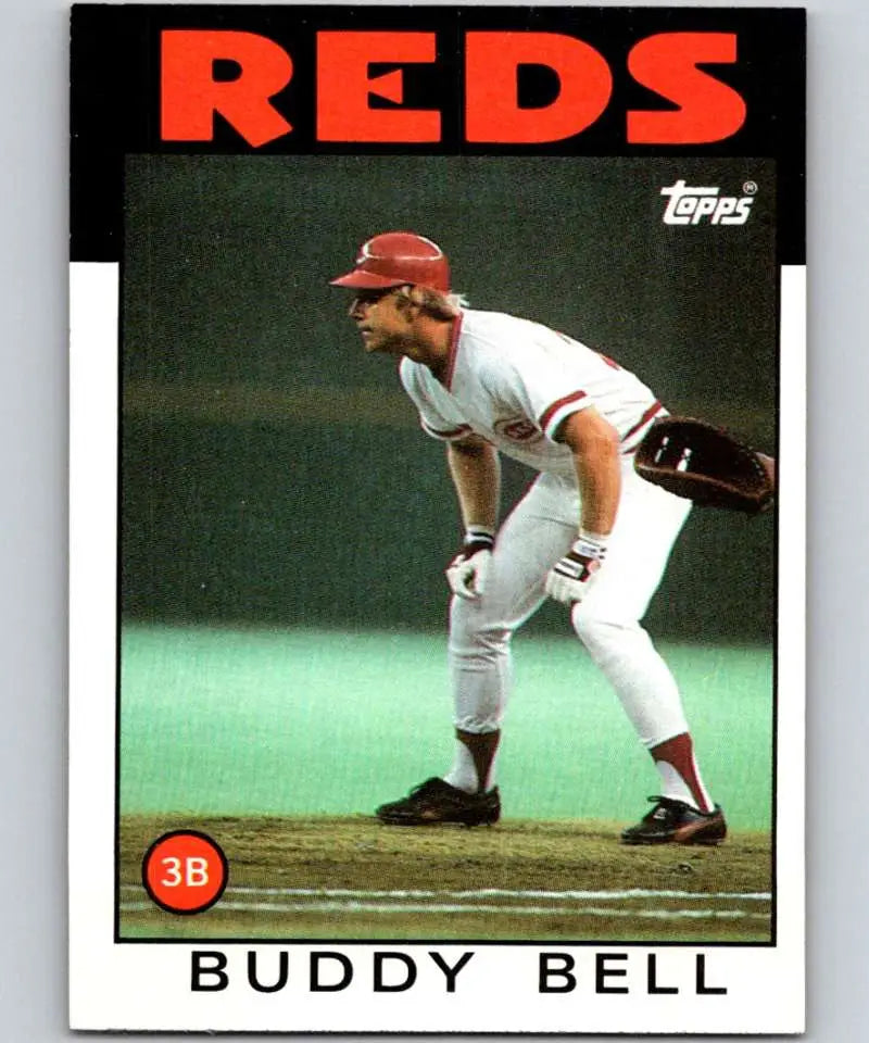 1986 Topps #285 Buddy Bell EX Excellent Cincinnati Reds Baseball Card - Baseball Card Single