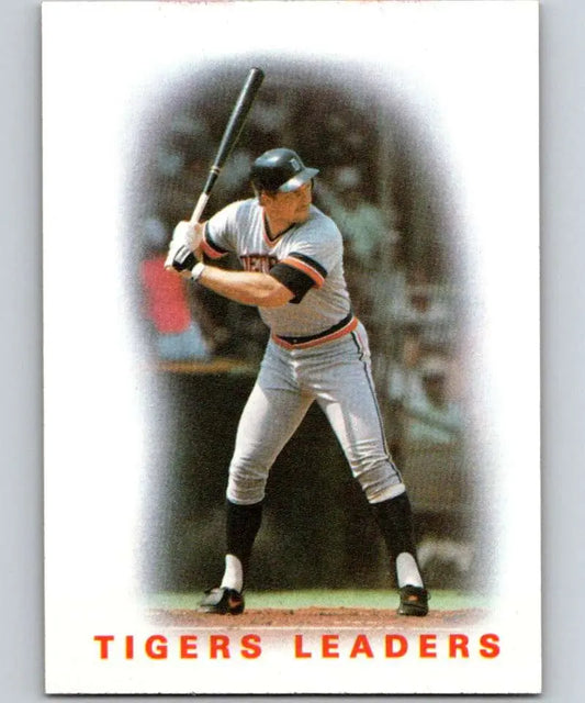 1986 Topps #36 Tigers Leaders EX Excellent Detroit Tigers Baseball Card - Baseball Card Single