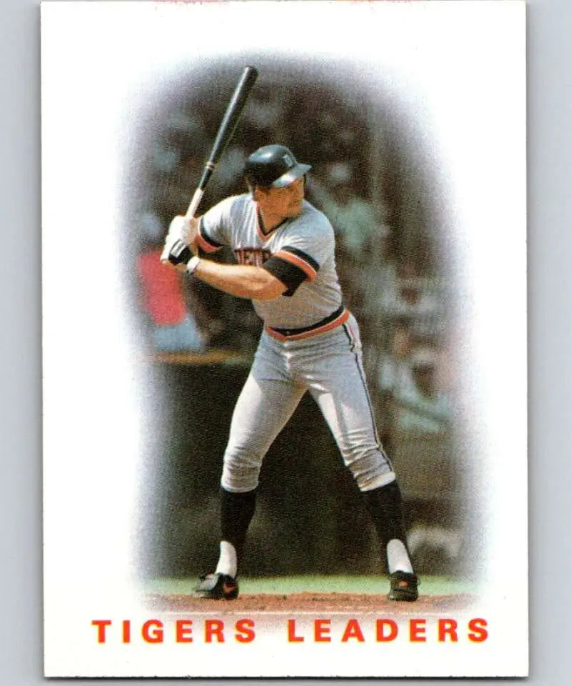 1986 Topps #36 Tigers Leaders EX Excellent Detroit Tigers Baseball Card - Baseball Card Single