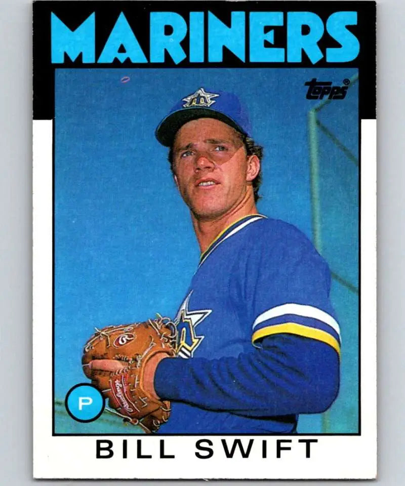 1986 Topps #399 Bill Swift EX Excellent Seattle Mariners Baseball Card - Baseball Card Single