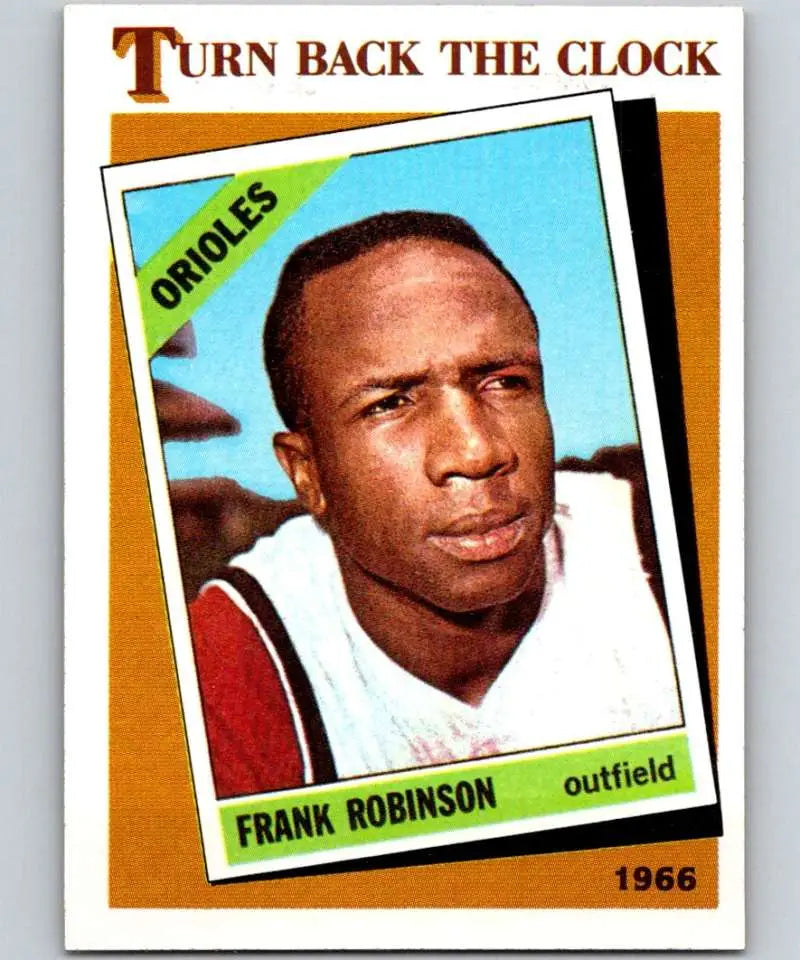 1986 Topps #404 Frank Robinson EX Excellent Baltimore Orioles Baseball Card - Baseball Card Single