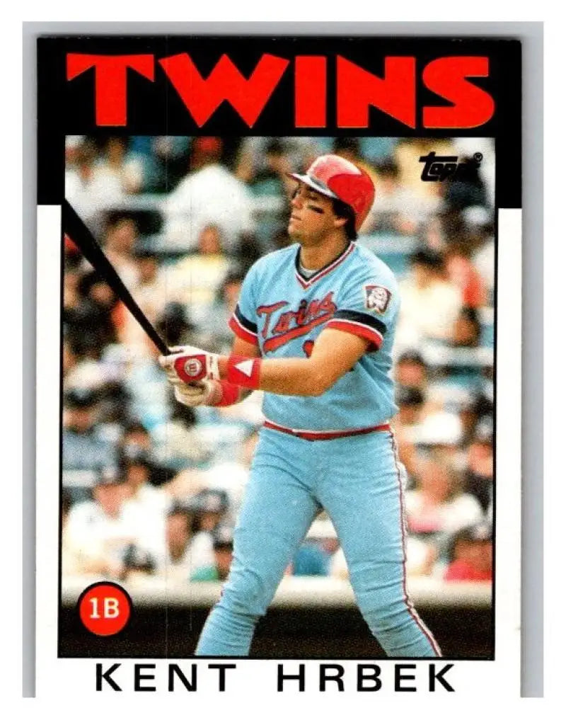 1986 Topps #430 Kent Hrbek EX Excellent Minnesota Twins Baseball Card - Baseball Card Single