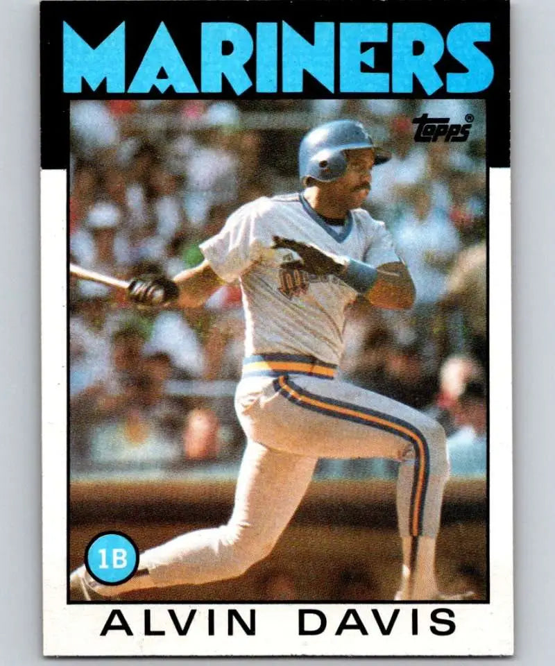 1986 Topps #440 Alvin Davis EX Excellent Seattle Mariners Baseball Card - Baseball Card Single