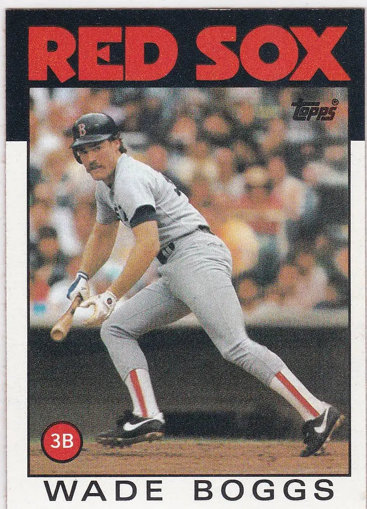 1986 Topps #510 Wade Boggs Boston Red Sox