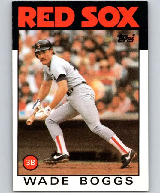 1986 Topps #510 Wade Boggs EX Excellent Boston Red Sox Baseball Card - Baseball Card Single