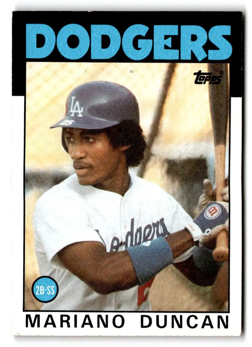 1986 Topps #602 Mariano Duncan - Baseball Card Single
