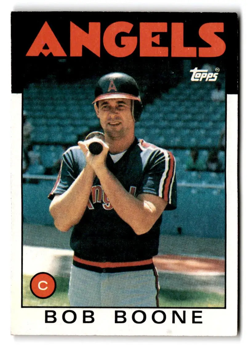 1986 Topps #62 Bob Boone - Baseball Card Single