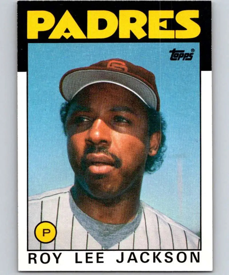 1986 Topps #634 Roy Lee Jackson EX Excellent San Diego Padres Baseball Card - Baseball Card Single